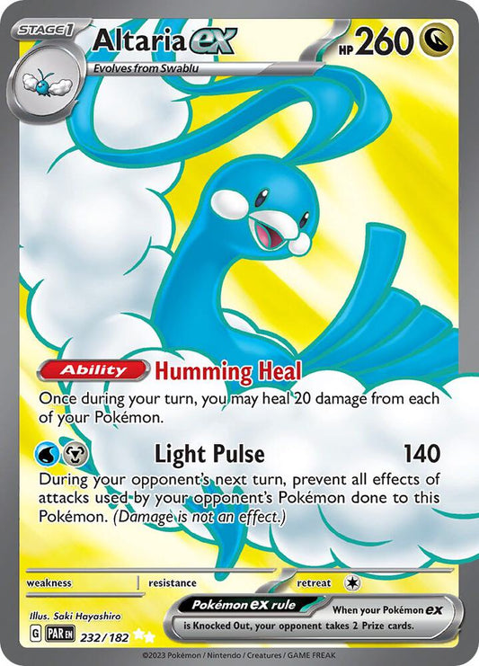 Altaria ex - 232/182 232/182 Ultra Rare Paradox Rift Pokémon card