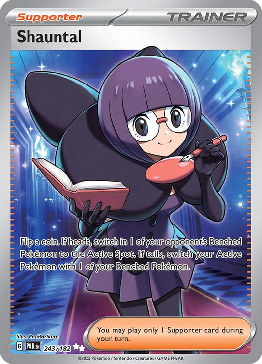 Shauntal - 243/182 243/182 Ultra Rare Paradox Rift Pokémon card