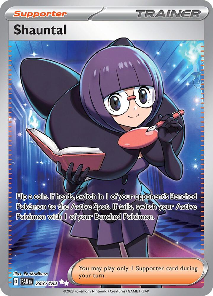 Shauntal - 243/182 243/182 Ultra Rare Paradox Rift Pokémon card