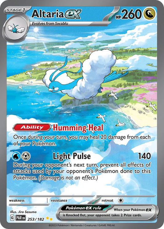 Altaria ex - 253/182 253/182 Special Illustration Rare Paradox Rift Pokémon card