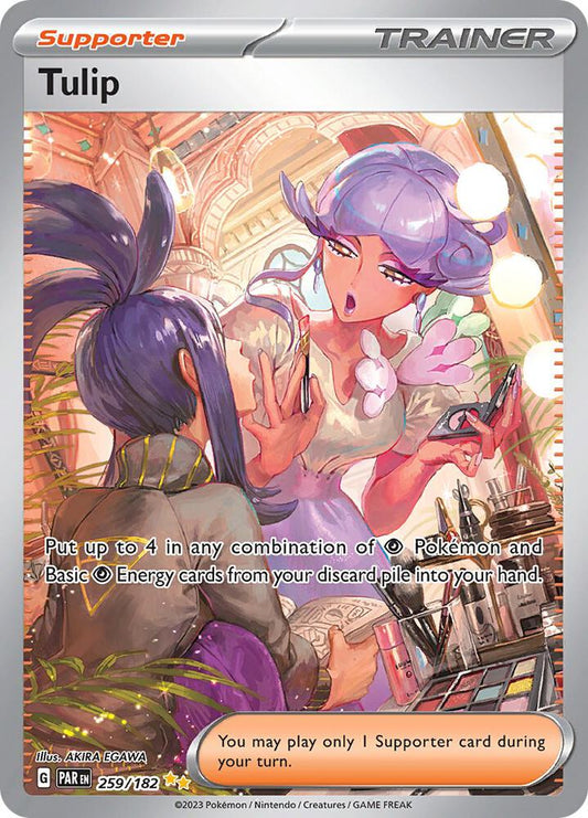Tulip - 259/182 259/182 Special Illustration Rare Paradox Rift Pokémon card