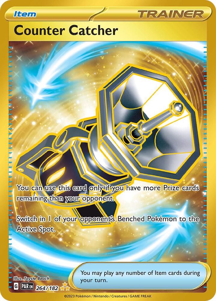 Counter Catcher - 264/182 264/182 Hyper Rare Paradox Rift Pokémon card