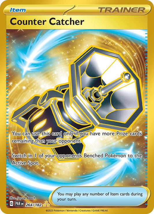 Counter Catcher - 264/182 264/182 Hyper Rare Paradox Rift Pokémon card