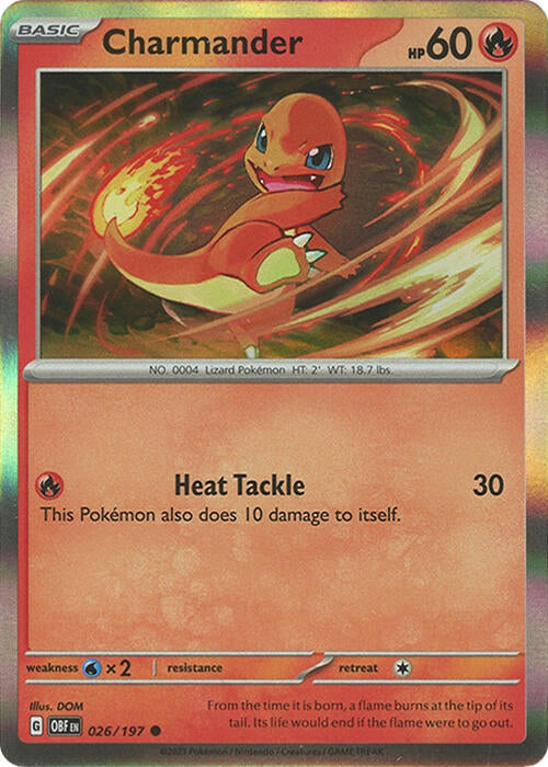Charmander - 026/197 026/197 Promo Miscellaneous Cards & Products Pokémon card