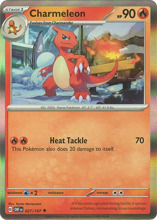 Charmeleon - 027/197 027/197 Promo Miscellaneous Cards & Products Pokémon card