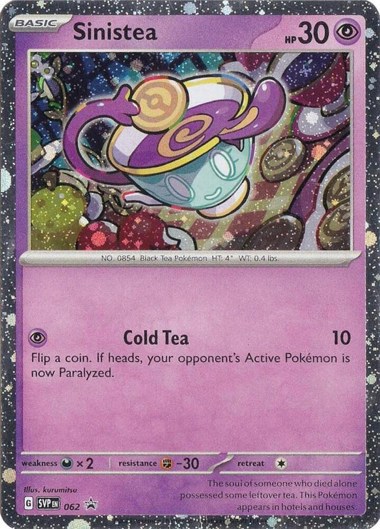 Sinistea - 062 062 Promo Scarlet & Violet Promo Cards Pokémon card