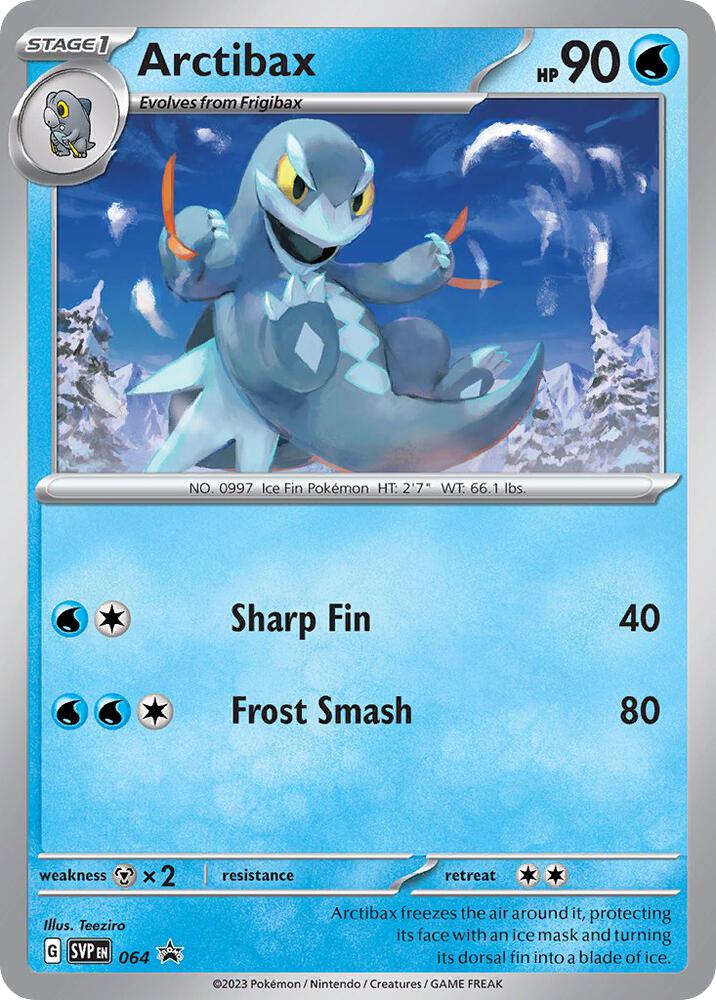 Arctibax - 064 - 064 Promo SV: Scarlet & Violet Promo Cards