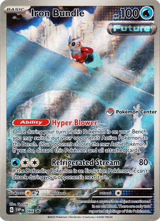 Iron Bundle - 066 (Pokemon Center Exclusive) - 066 Promo SV: Scarlet & Violet Promo Cards