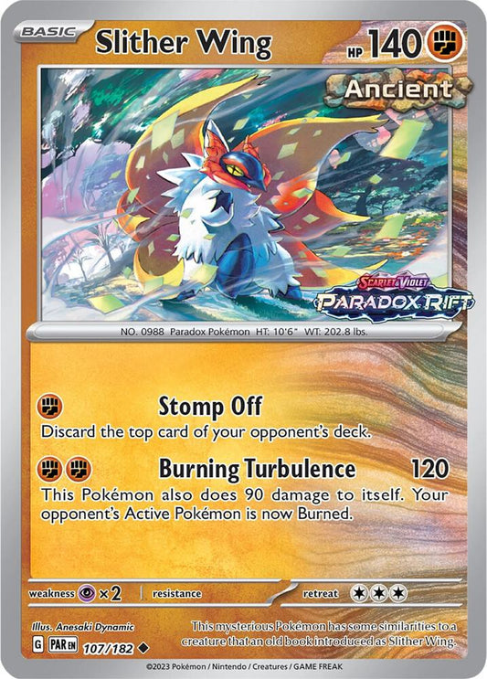 Slither Wing - 107/182 (Store Exclusive Promo) 107/182 Promo Miscellaneous Cards & Products Pokémon card