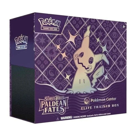 Paldean Fates Pokemon Center Elite Trainer Box (Exclusive) Pokémon card