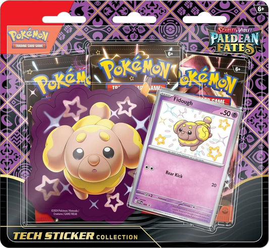Paldean Fates Tech Sticker Collection [Fidough] Pokémon card