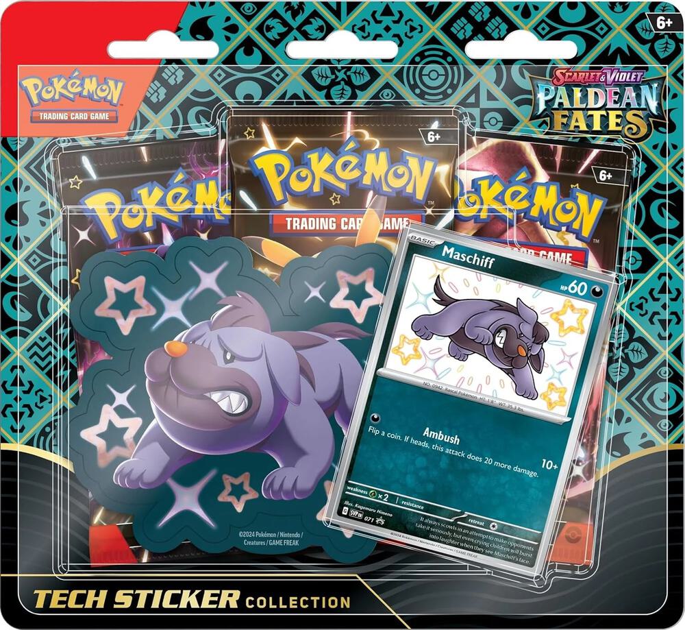 Paldean Fates Tech Sticker Collection [Maschiff] - SV: Paldean Fates