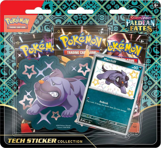 Paldean Fates Tech Sticker Collection [Maschiff] - SV: Paldean Fates