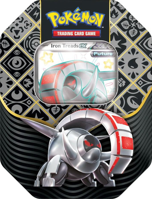 Paldean Fates International Tin [Iron Treads ex] Pokémon card