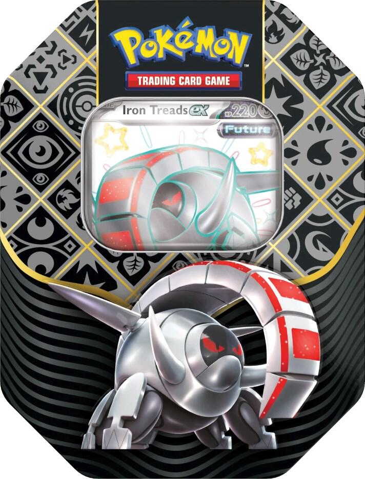 Paldean Fates International Tin [Iron Treads ex] Pokémon card