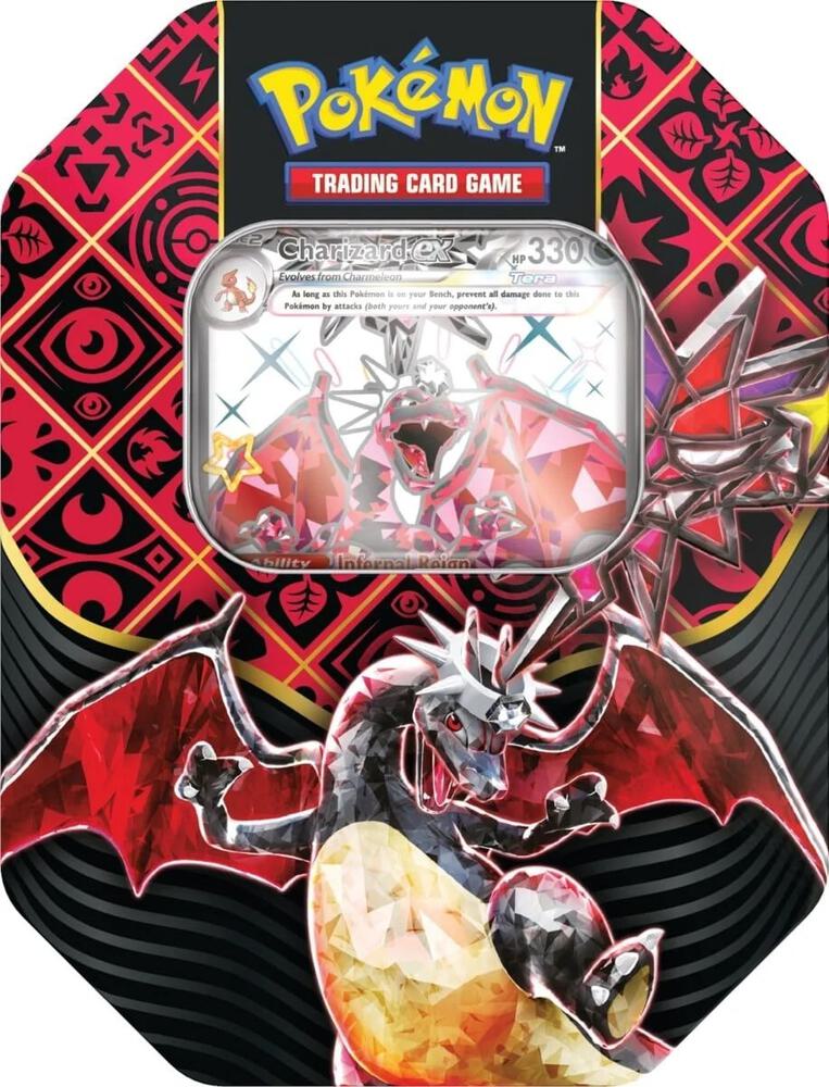 Paldean Fates International Tin [Charizard ex] Pokémon card