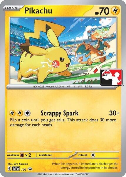 Pikachu - 101 101 Promo Scarlet & Violet Promo Cards Pokémon card