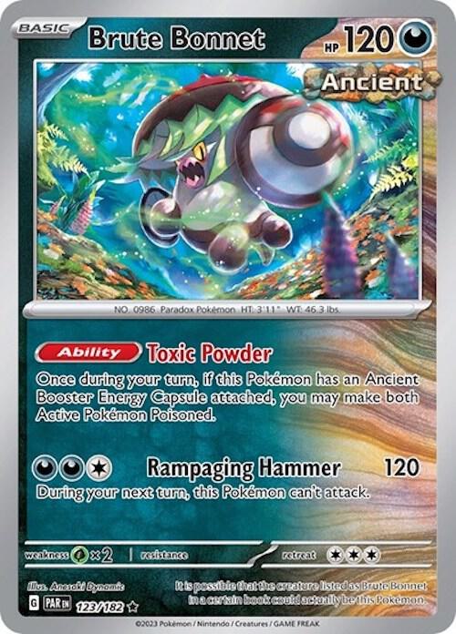Brute Bonnet - 123/182 (Cosmos Holo) 123/182 Rare Miscellaneous Cards & Products Pokémon card