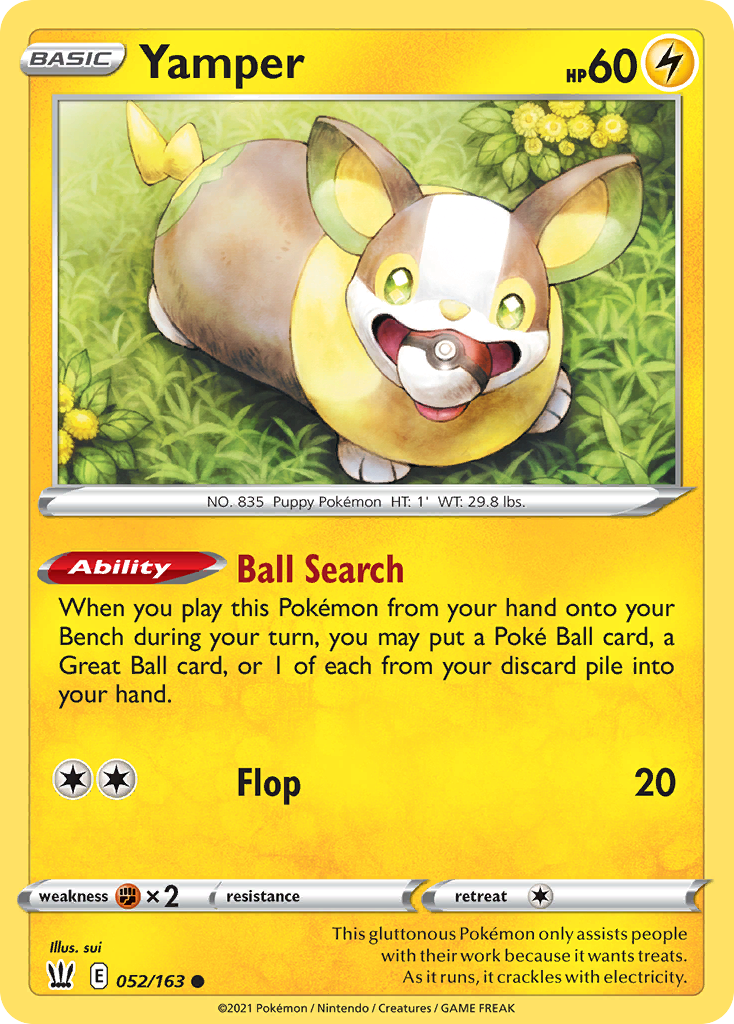 Yamper 052/163 Common Battle Styles