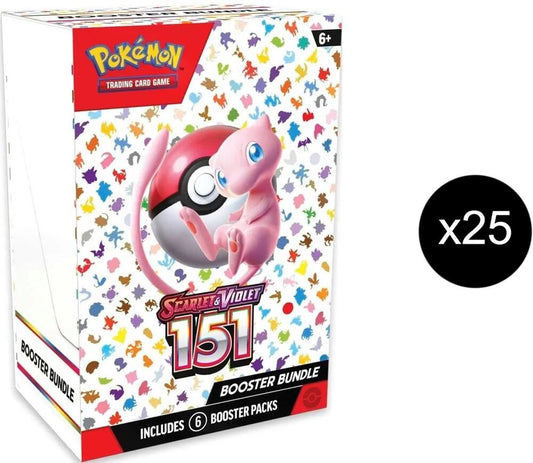 151 Booster Bundle Bulk Case Scarlet & Violet 151 Pokémon card