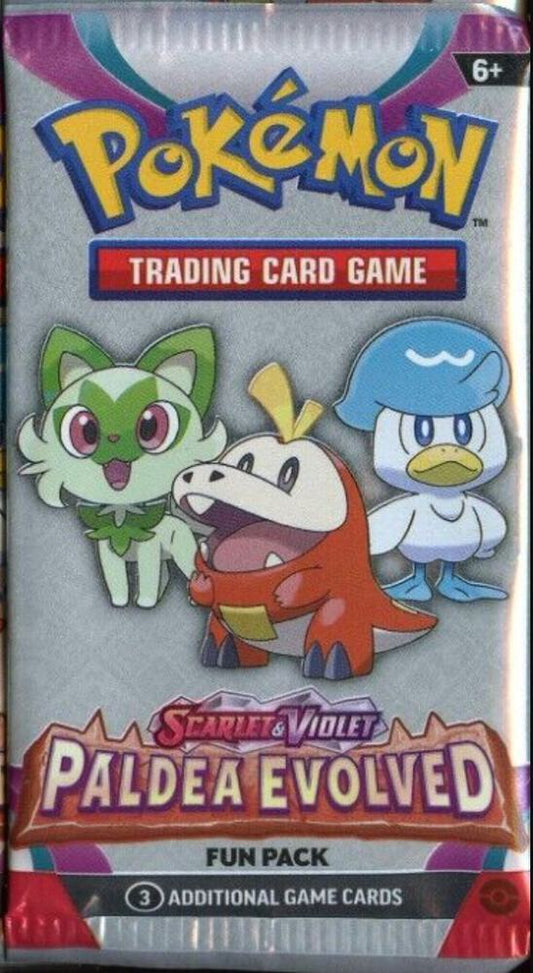 Paldea Evolved Fun Pack Pokémon card