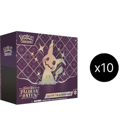 Paldean Fates Elite Trainer Box Case Pokémon card
