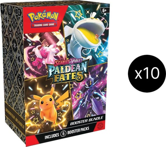 Paldean Fates Booster Bundle Display Pokémon card