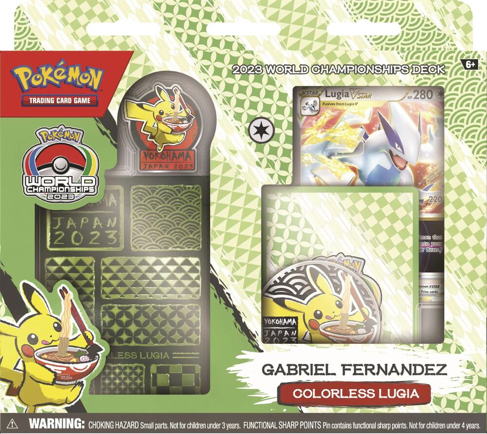 2023 World Championship Deck: Gabriel Fernandez (Colorless Lugia) World Championship Decks Pokémon card