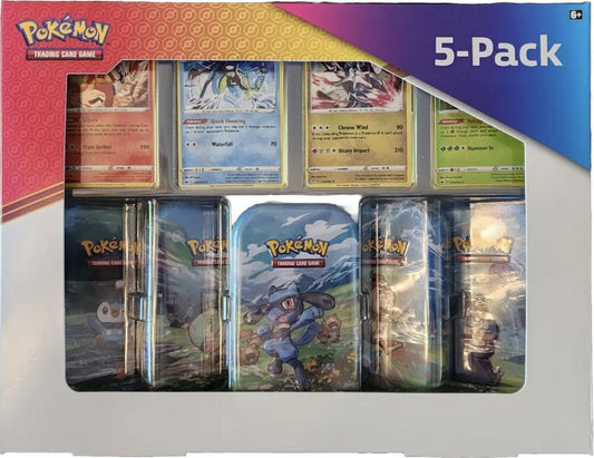 Sinnoh Stars Mini Tins 5-Pack Miscellaneous Cards & Products Pokémon card