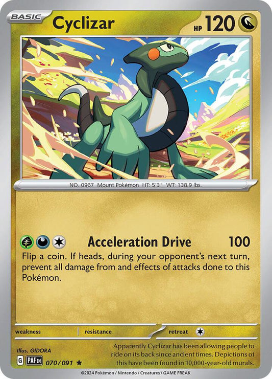Cyclizar - 070/091 070/091 Rare Paldean Fates Pokémon card