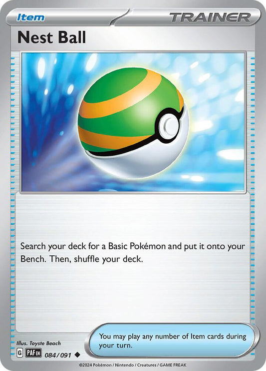 Nest Ball - 084/091 Uncommon SV: Paldean Fates