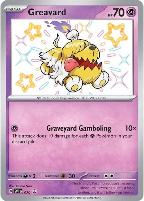 Greavard - 070 070 Promo Scarlet & Violet Promo Cards Pokémon card
