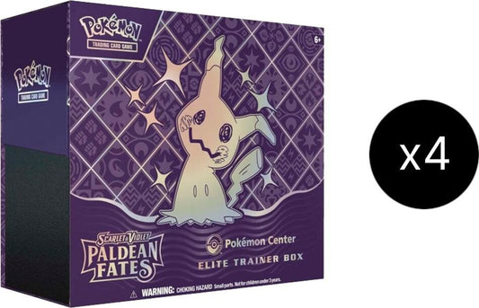 Paldean Fates Pokemon Center Elite Trainer Box (Exclusive) Case Pokémon card