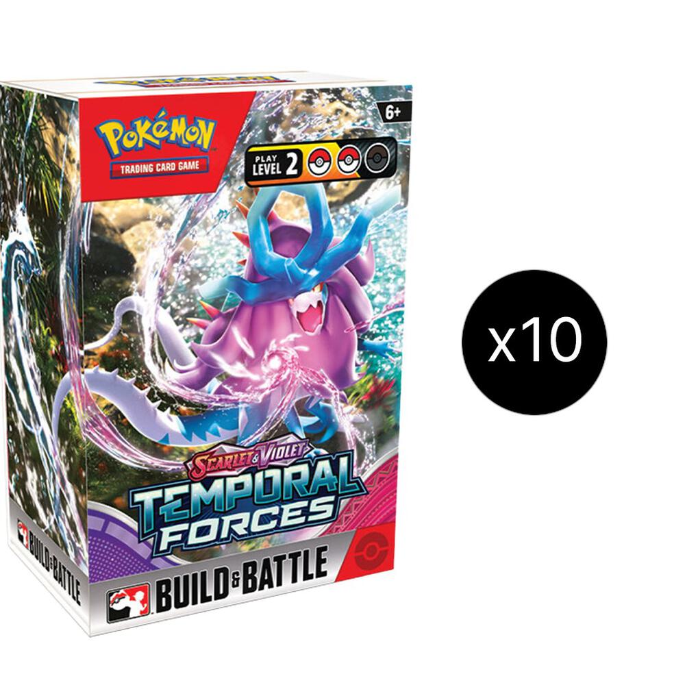 Temporal Forces Build & Battle Box Display Pokémon card