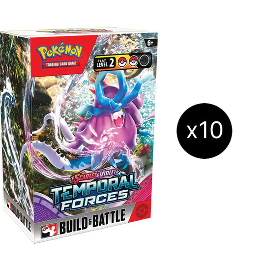 Temporal Forces Build & Battle Box Display Pokémon card