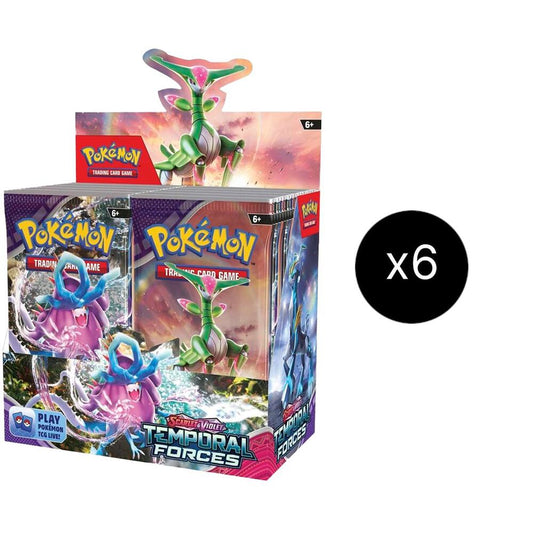Temporal Forces Booster Box Case Pokémon card