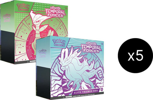 Temporal Forces Elite Trainer Box Case Pokémon card