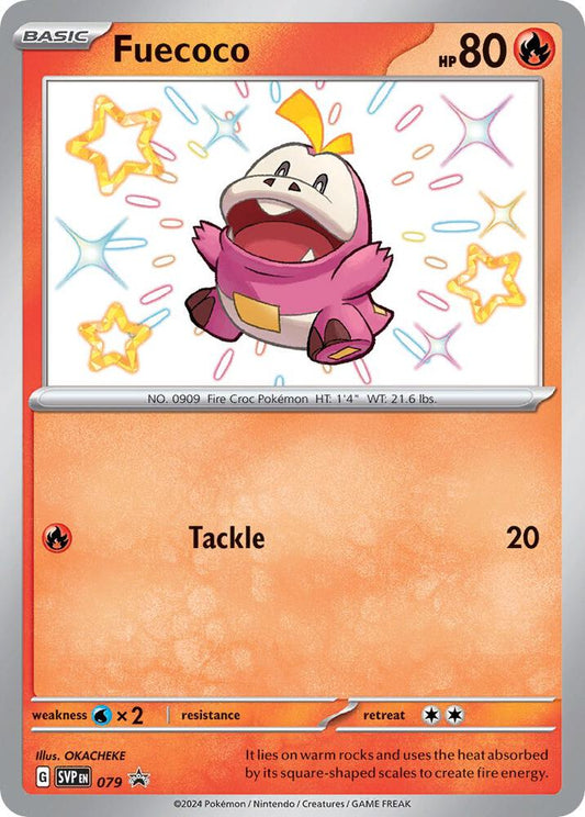Fuecoco - 079 - 079 Promo SV: Scarlet & Violet Promo Cards