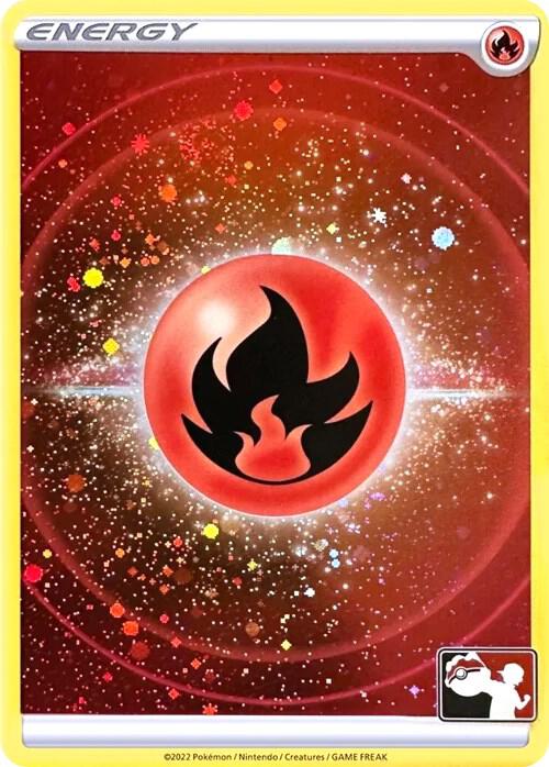 Fire Energy (Prize Pack Series 3) (Cosmos Holo) Common Prize Pack Series Cards Pokémon card