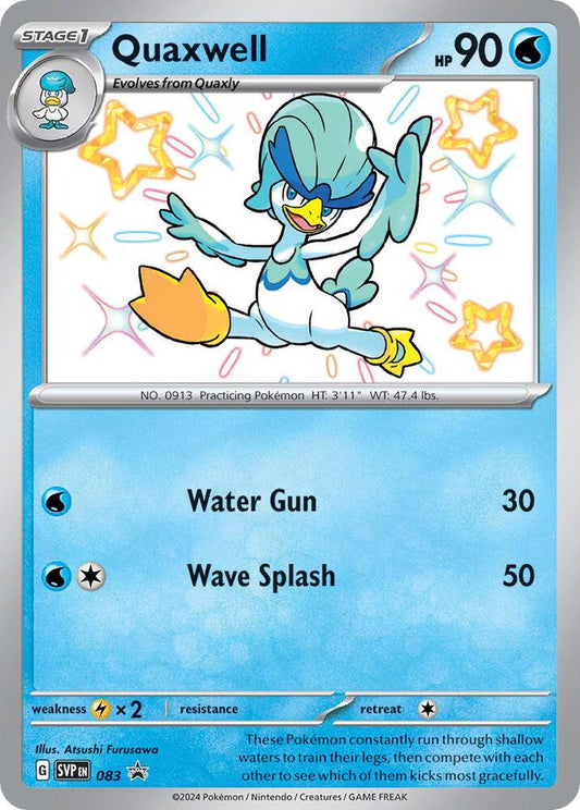Quaxwell - 083 083 Promo Scarlet & Violet Promo Cards Pokémon card