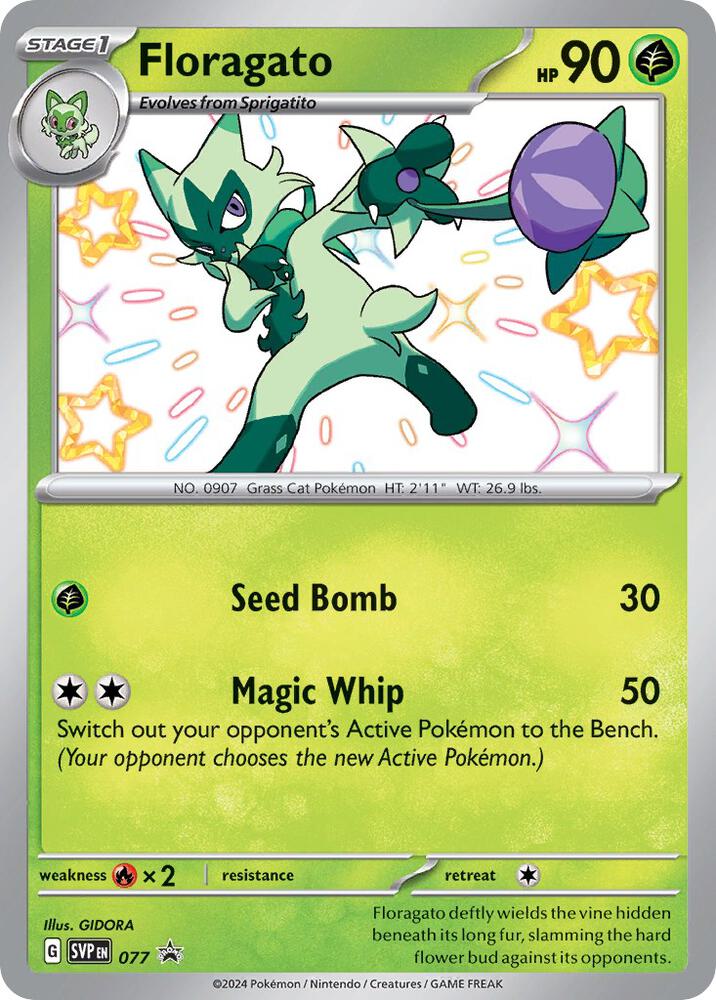 Floragato - 077 - 077 Promo SV: Scarlet & Violet Promo Cards