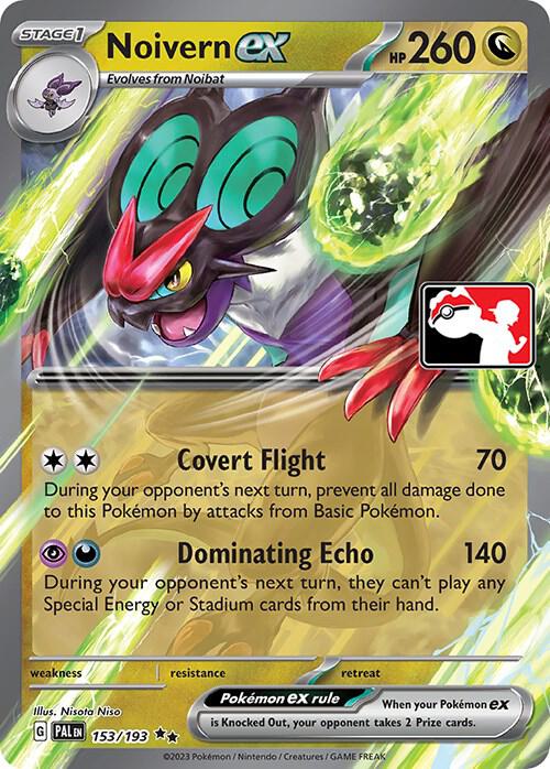 Noivern ex - 153/193 Double Rare Prize Pack Series Cards