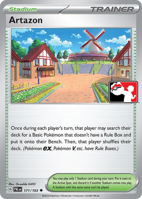 Artazon - 171/193 171/193 Uncommon Prize Pack Series Cards Pokémon card