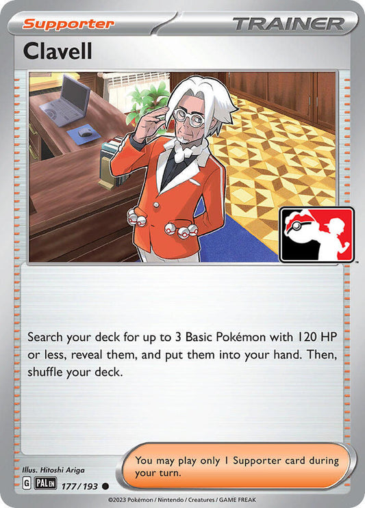 Clavell - 177/193 Common Prize Pack Series Cards