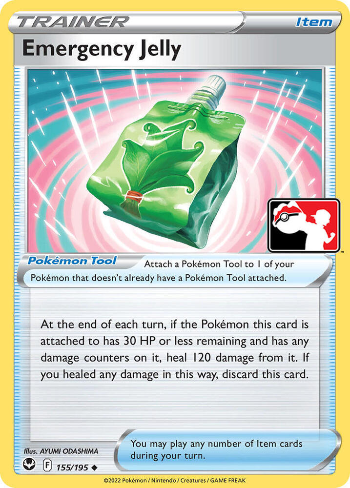 Emergency Jelly - 155/195 155/195 Uncommon Prize Pack Series Cards Pokémon card