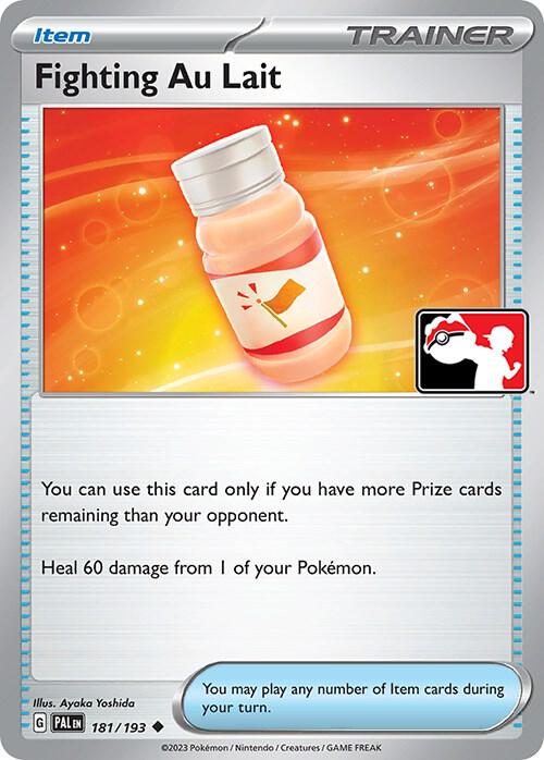 Fighting Au Lait - 181/193 Uncommon Prize Pack Series Cards