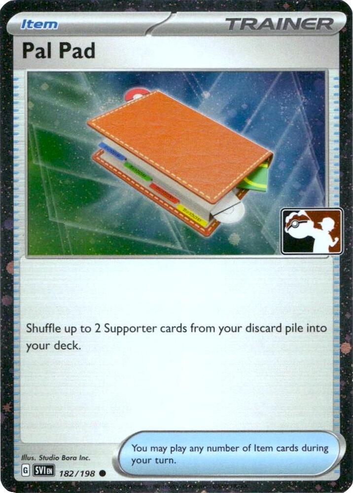 Pal Pad - 182/198 (Cosmos Holo) 182/198 Common Prize Pack Series Cards Pokémon card