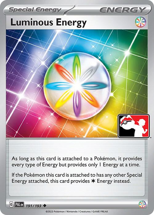 Luminous Energy - 191/193 191/193 Uncommon Prize Pack Series Cards Pokémon card