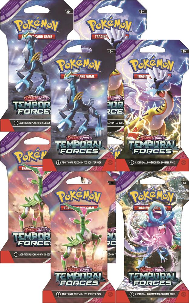 Temporal Forces Sleeved Booster Pack Bundle [Set of 8] - SV05: Temporal Forces