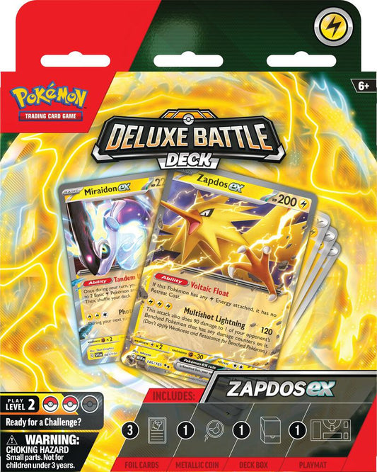 Deluxe Battle Deck [Zapdos ex] Miscellaneous Cards & Products Pokémon card
